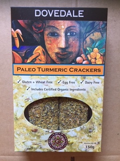 Paleo Turmeric Crackers