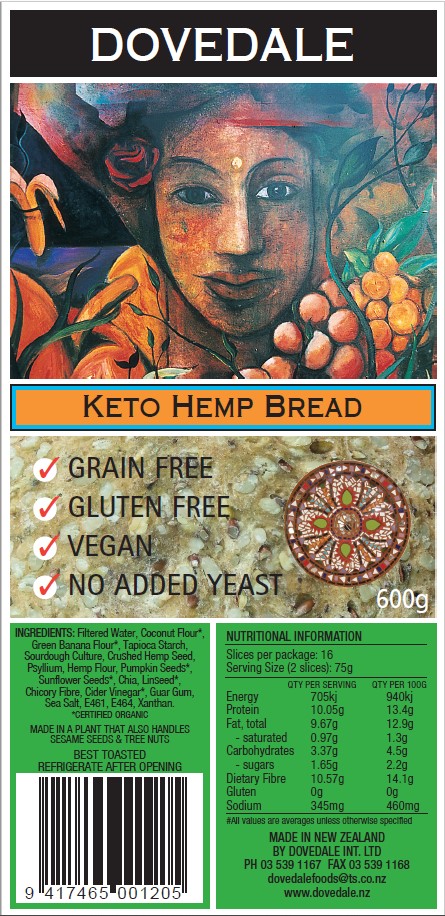 Keto Hemp Bread - Special